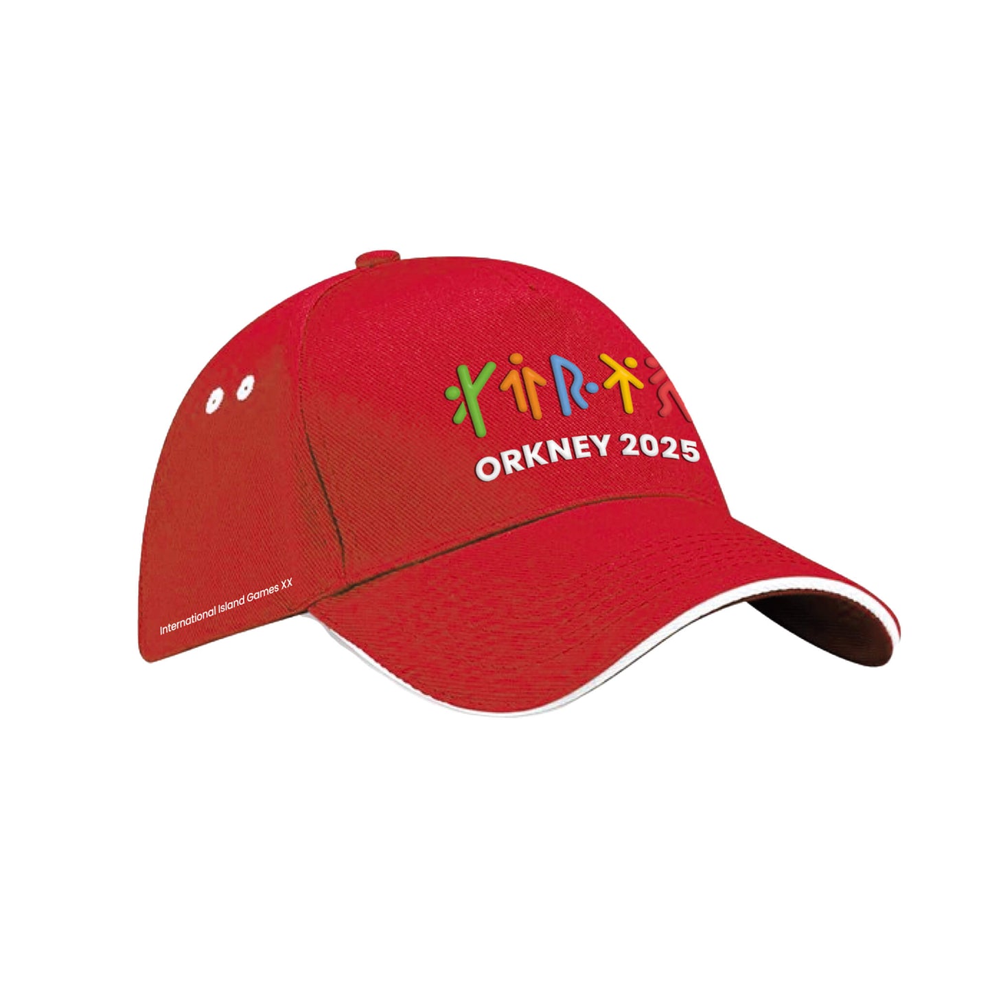 Baseball Cap - Red - Orkney 2025 Island Games