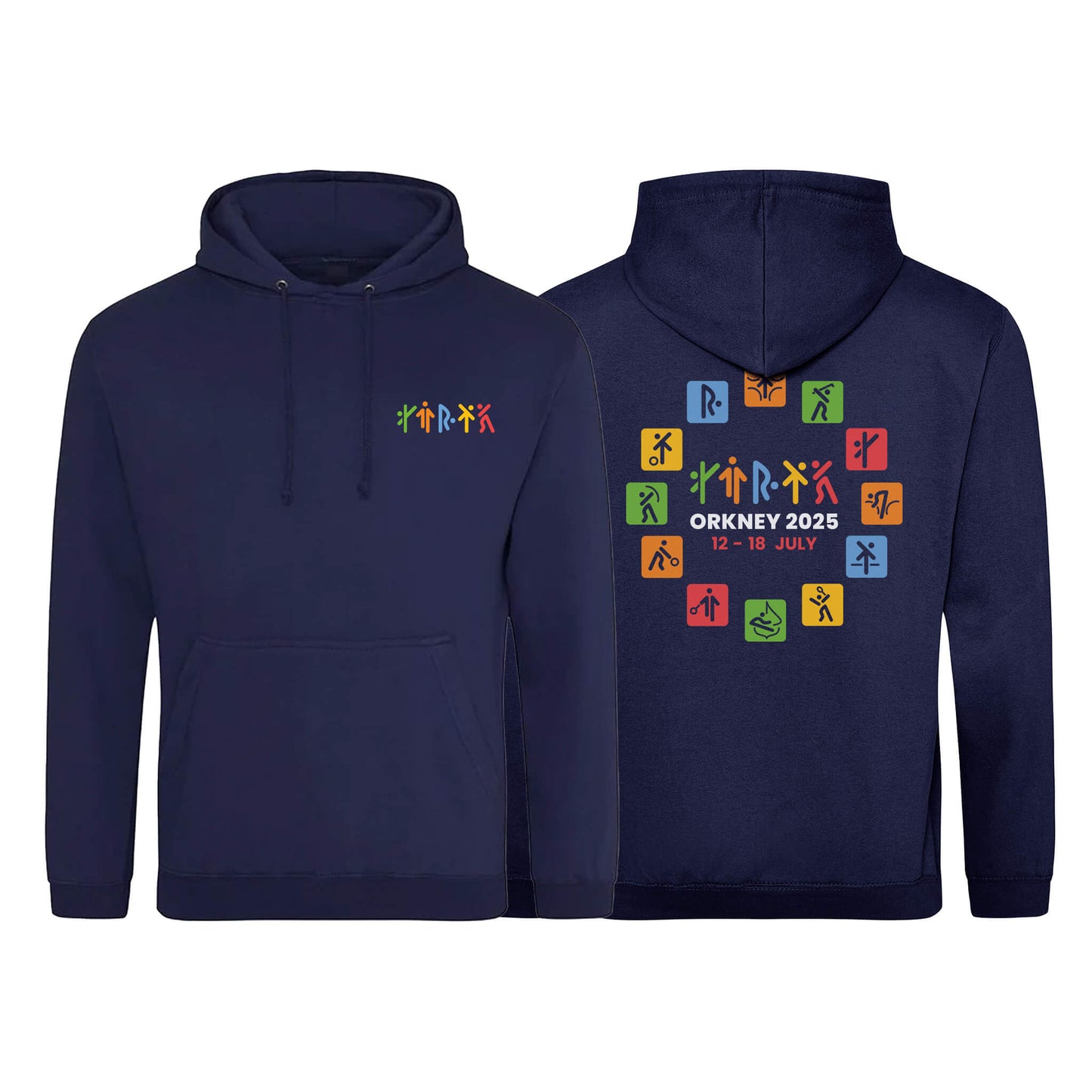 Circle 2025 Event Hoodie - Navy - Orkney 2025 Island Games