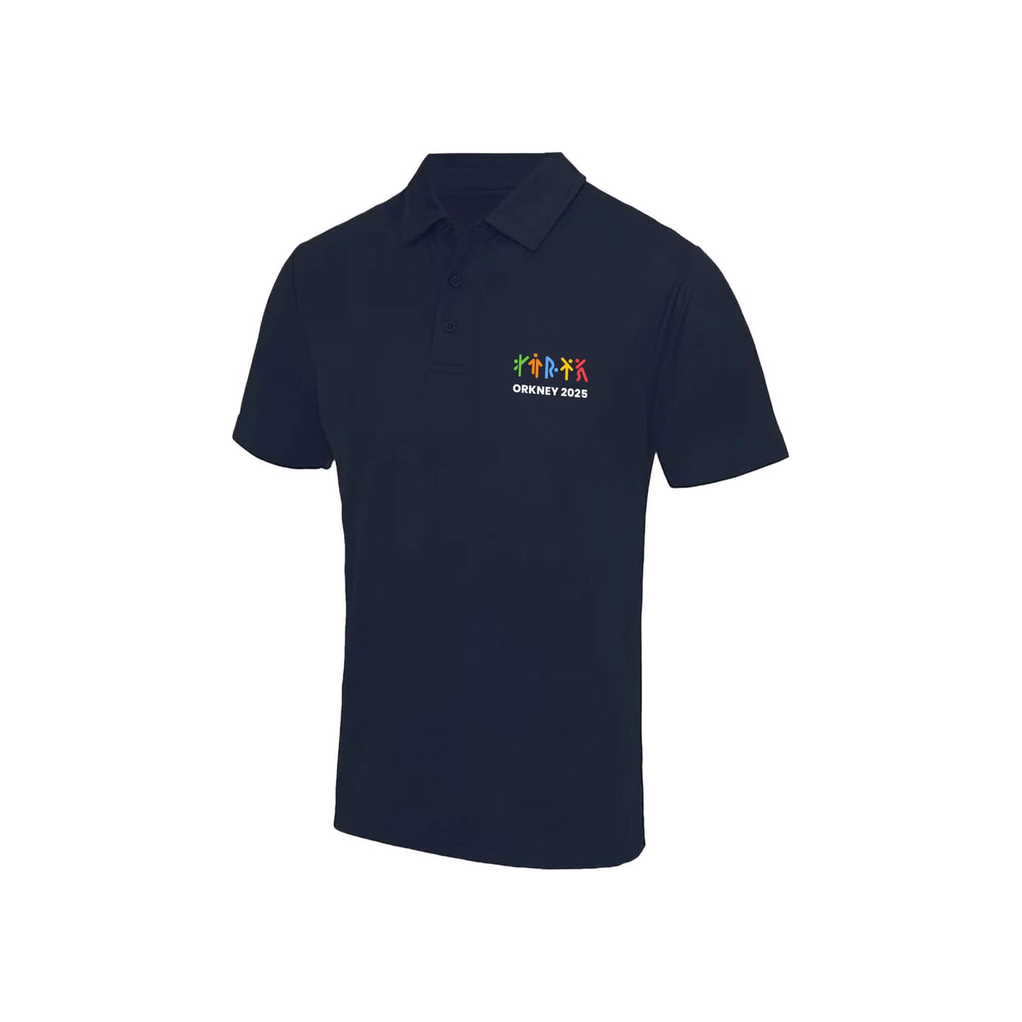 Event 2025 Performance Polo Shirt | Navy | Orkney 2025 Island Games