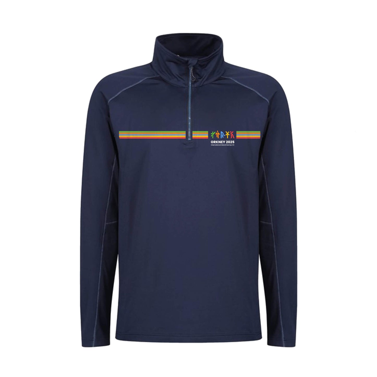 Half Zip Top - Navy - Orkney 2025 Island Games
