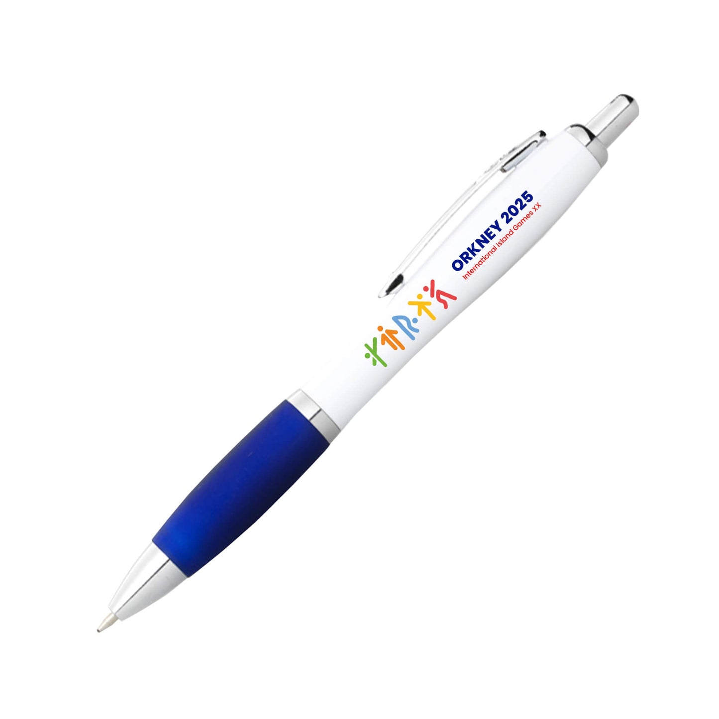 Contour Ballpen - Blue/White - Orkney 2025 Island Games