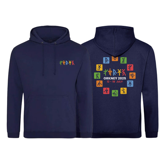 Circle 2025 Event Hoodie - Navy - Orkney 2025 Island Games