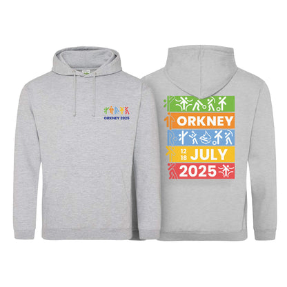 Stack 2025 Event Hoodie - Grey - Orkney 2025 Island Games