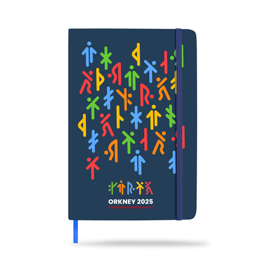 Notebook - Navy - Orkney 2025 Island Games