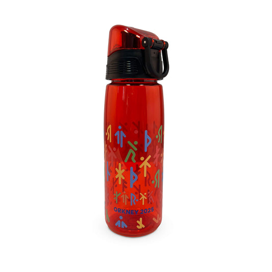 Event Sports Bottle | Red | Orkney 2025 Island Games 